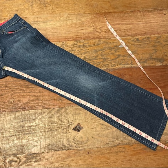 Grace bootcut by Cookie Johnson - size 28 denim jeans Made in USA - Picture 12 of 15